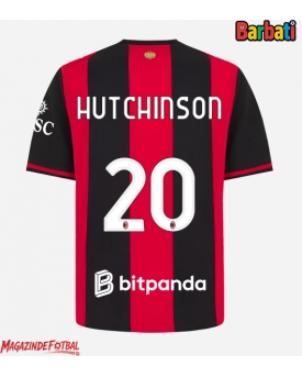 AC Milan Omari Hutchinson #20 Tricou Fotbal Replică 2026-27 Barbati Acasa AC Milan Omari Hutchinson #20 Tricou Fotbal Replică 2026-27 Barbati Acasa